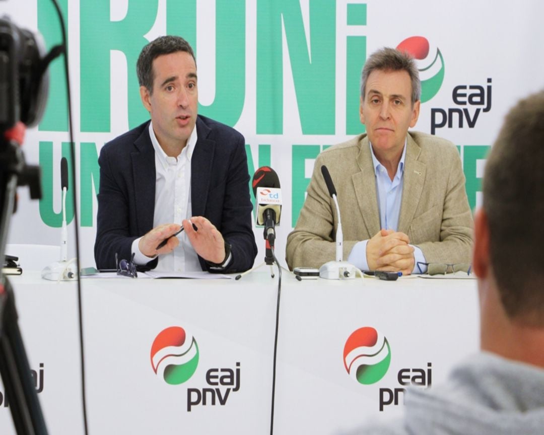 Xabier Iridoy y Iosu Iguiñiz