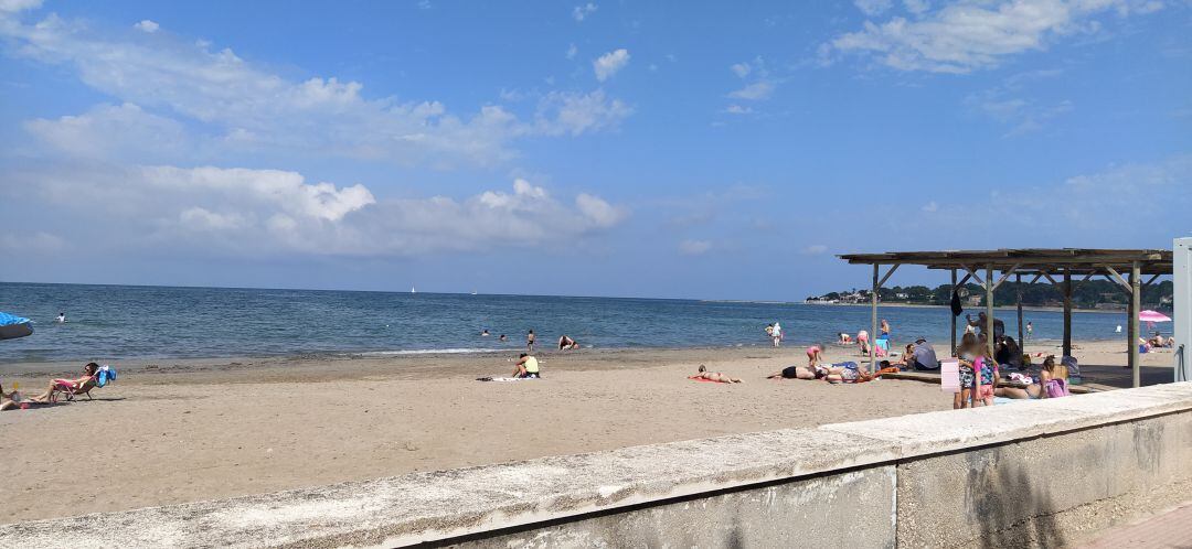 Imagen de la playa de la Marineta Cassiana, el pasado 1 de junio.