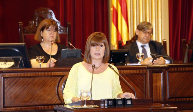 La presidenta del Govern, Francina Armengol