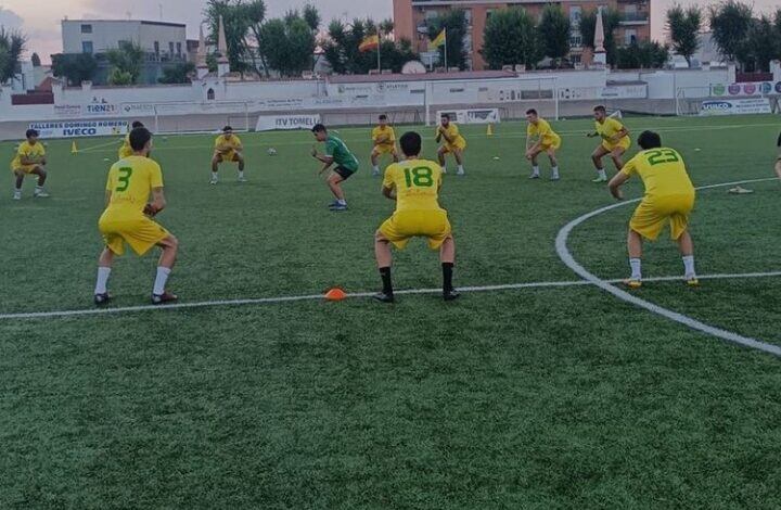 Inicio de pretemporada del Atlético de Tomelloso - Archivo