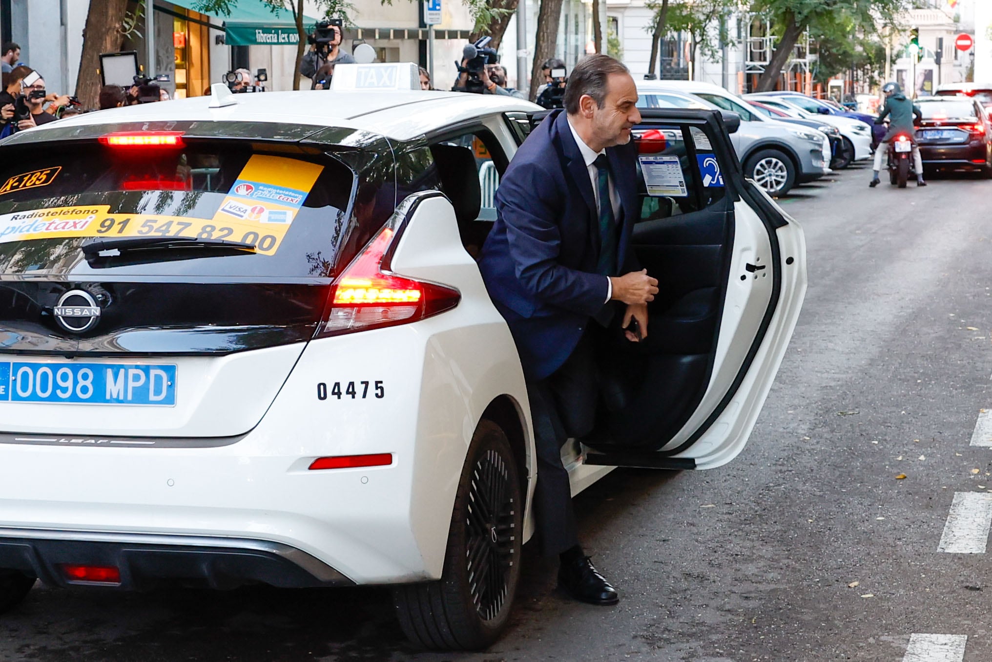 El exministro José Luis Ábalos, a su llegada este miércoles al Tribunal Supremo.