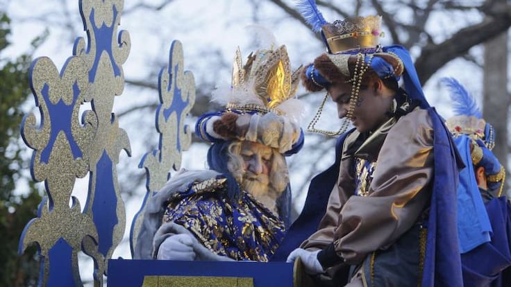 Jose: "Soy el Rey Melchor durante todo el día. Luego desaparezco hasta el año que viene"