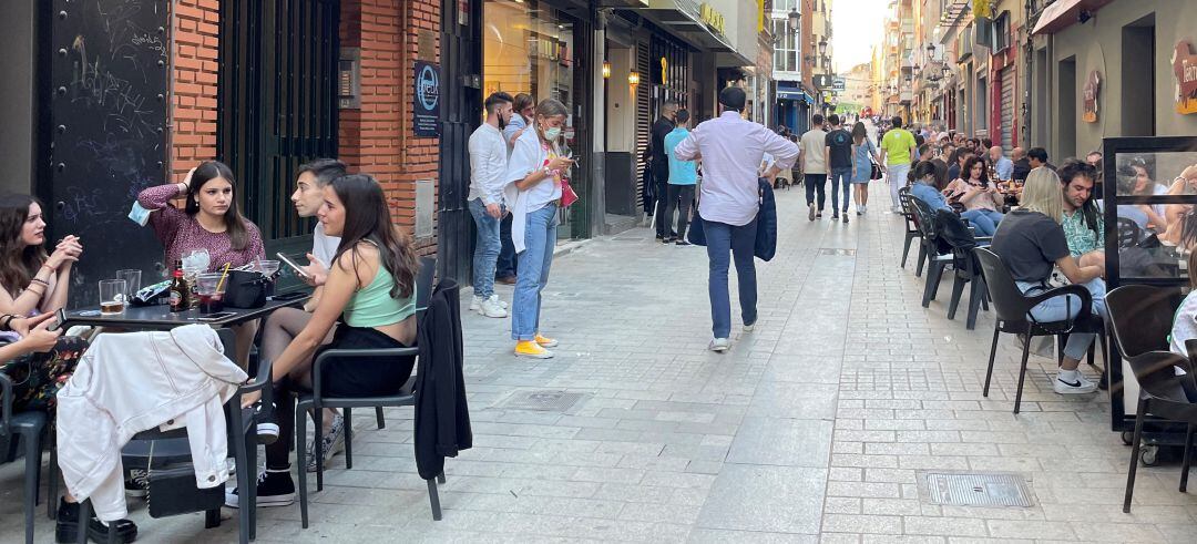 Imagen de la &#039;zona&#039; de Albacete este fin de semana