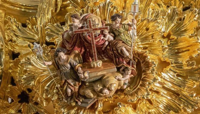 Cartelas del nuevo paso de Jesús Nazareno