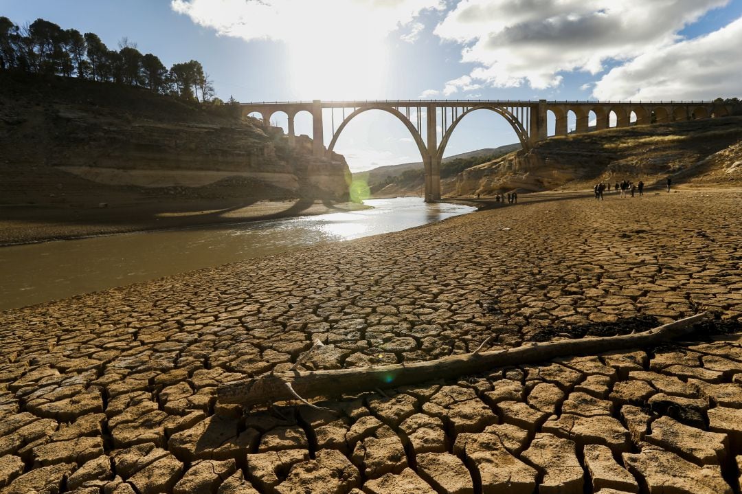 Embalse de Entrepeñas, en Sacedón