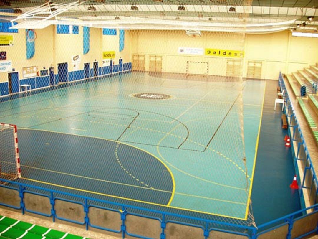 Polideportivo Olimpia de Leganés donde se jugará el partido