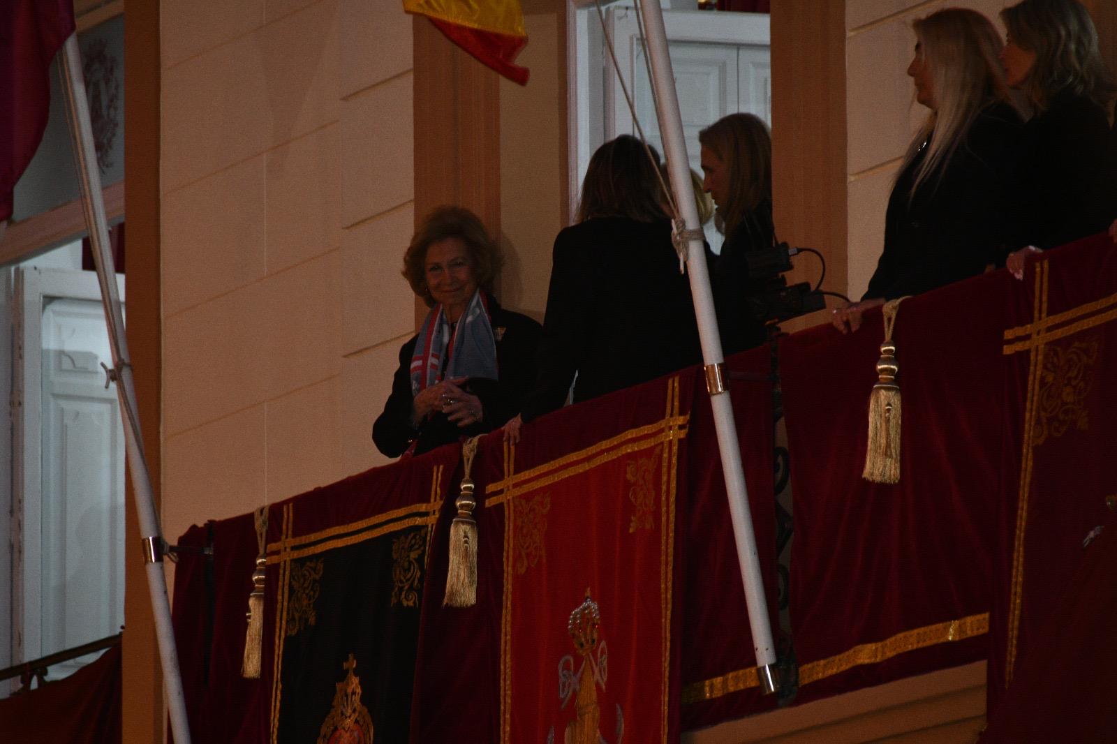 Visita de la Reina Sofía a la Semana Santa de Cartagena 2026