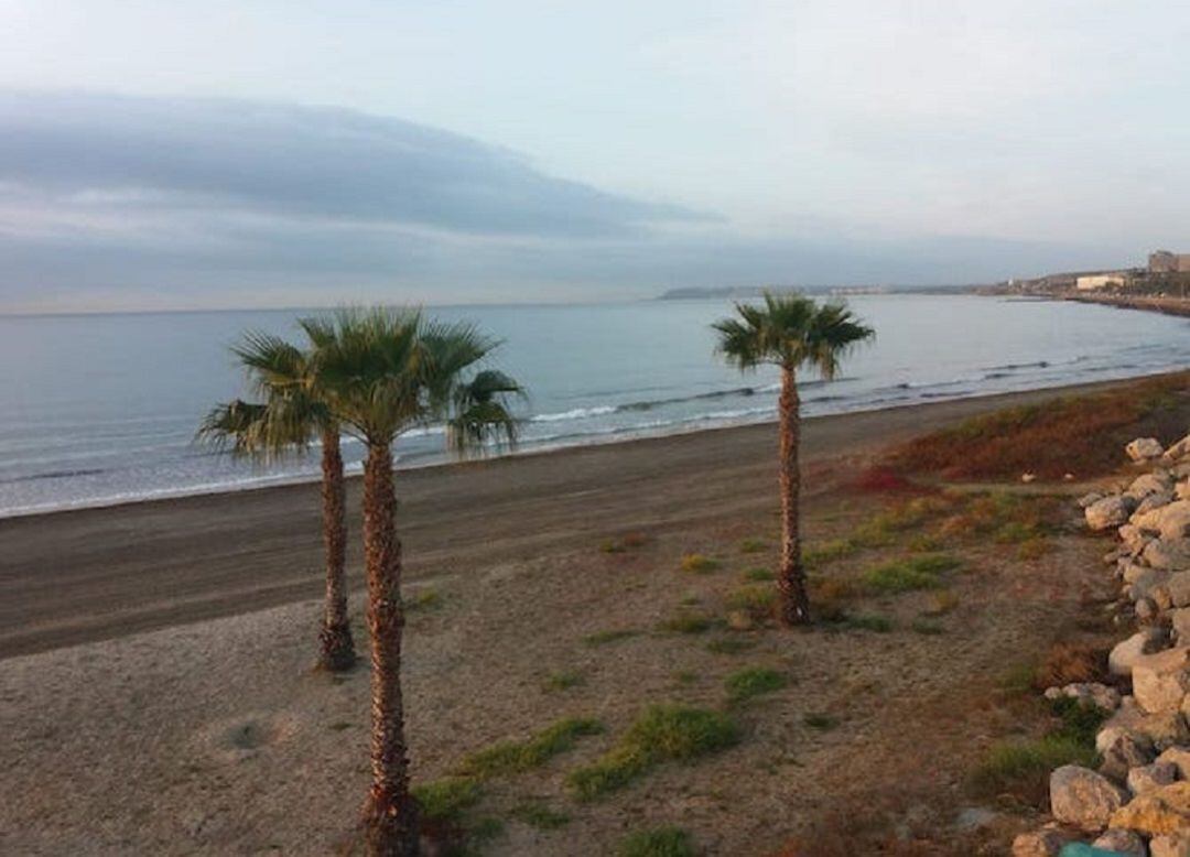 La playa de San Gabriel en una imagen de archivo