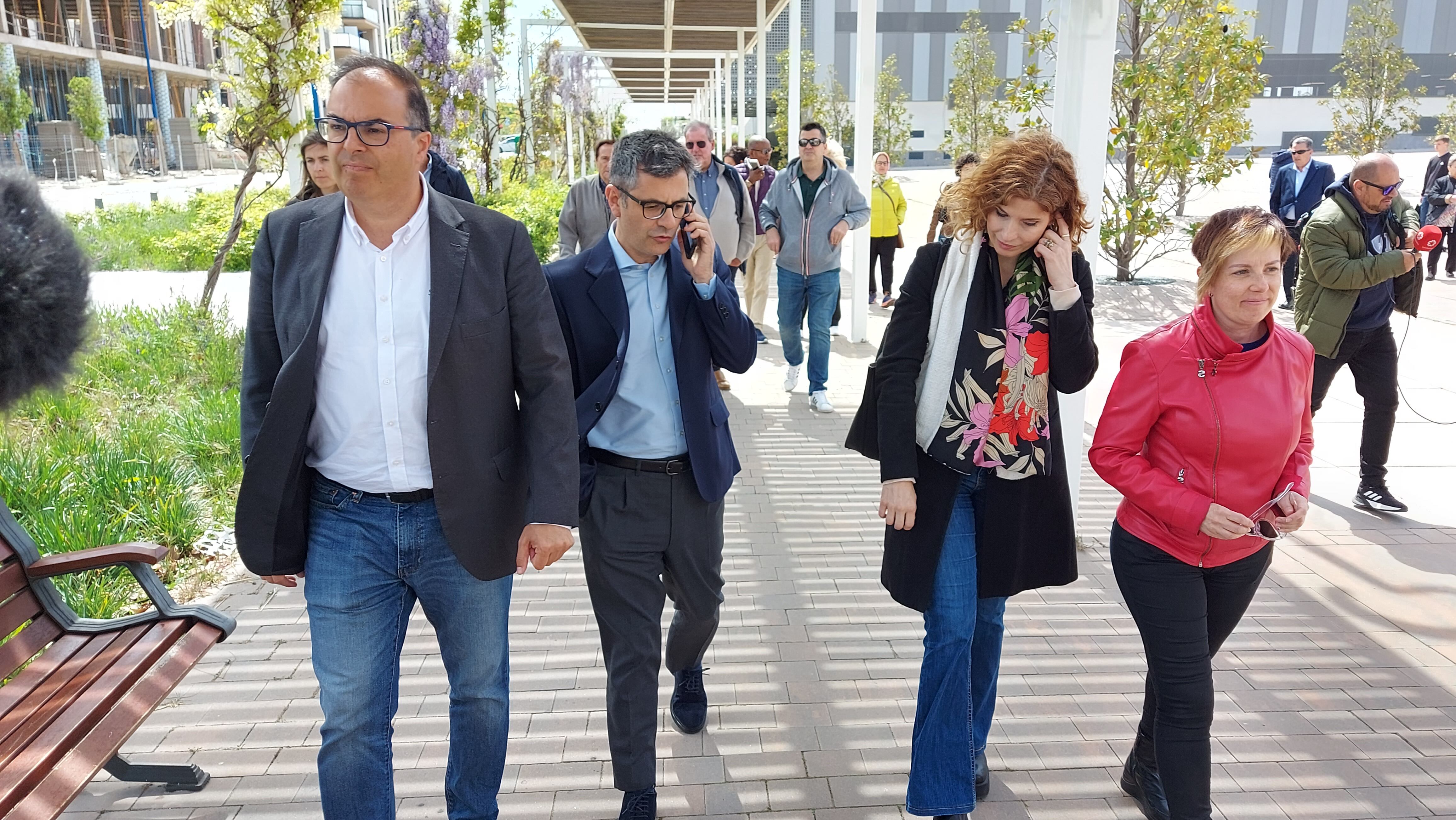 La visita por el barrio de &#039;Puerta de Fuenlabrada&#039;