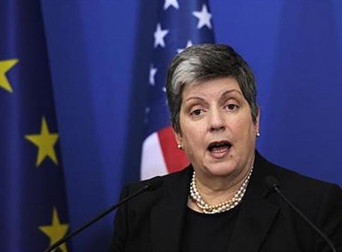 La secretaria de Seguridad Nacional de Estados Unidos, Janet Napolitano