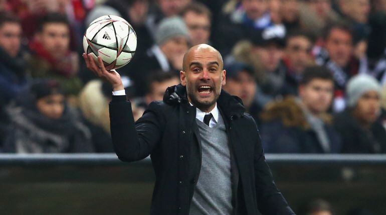 Guardiola, entrenador del Bayern de Múnich