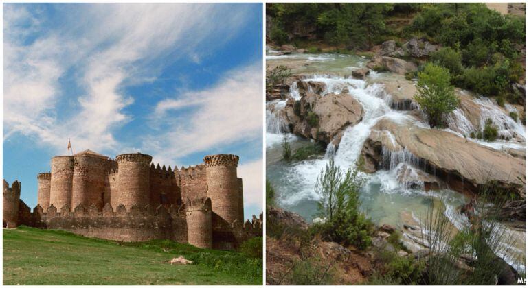 Castillo de Belmonte. Chorreras de Enguídanos.