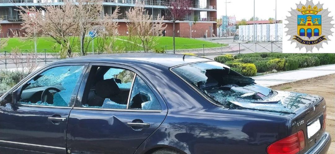 Estado en el que quedó el vehículo