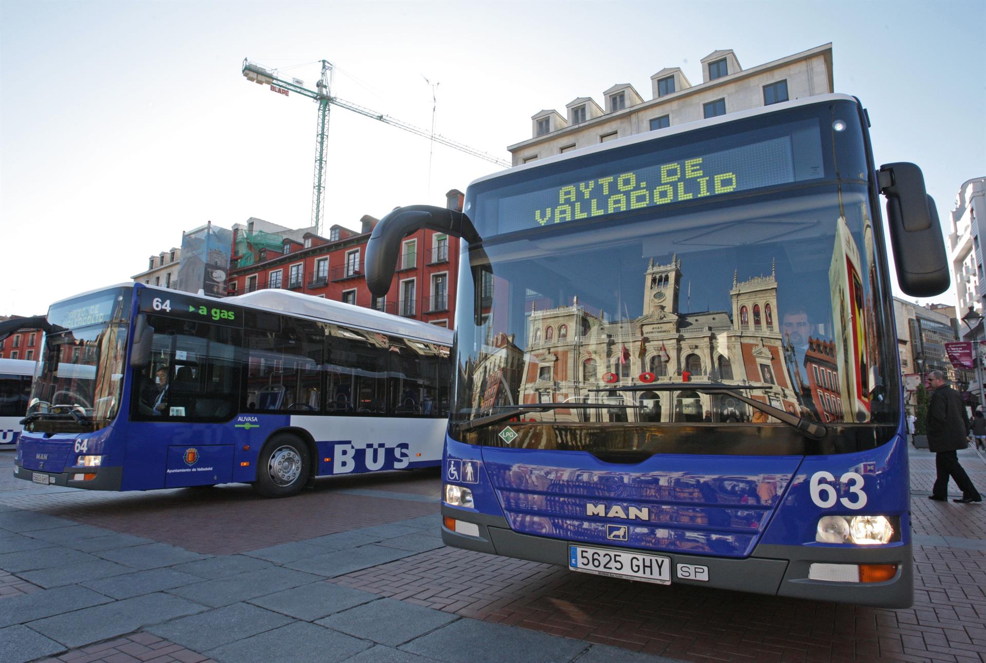 Imagen de archivo. Autobuses AUVASA | Ayuntamiento de Valladolid