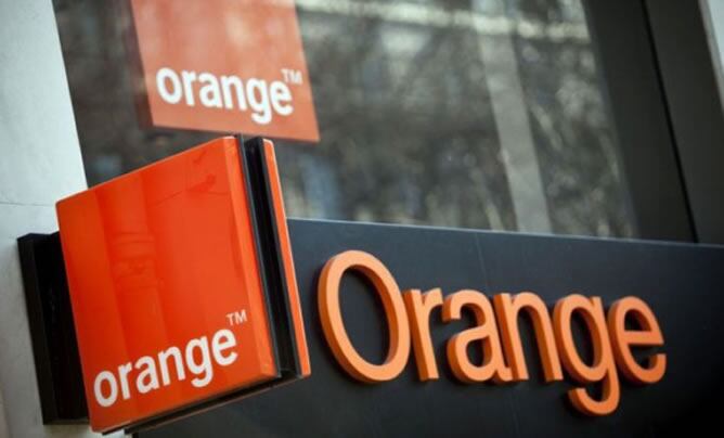 Imagen de una tienda de la compañía de telefonía Orange