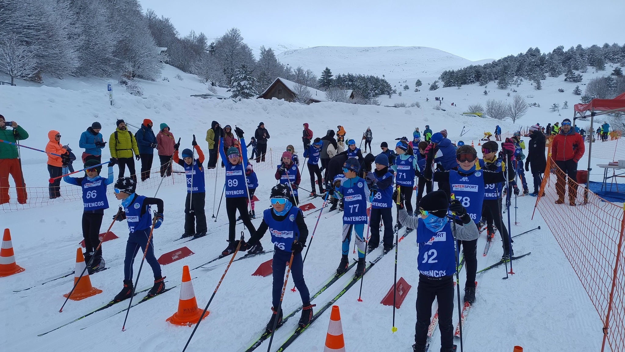 Una de las salidas de los más pequeños