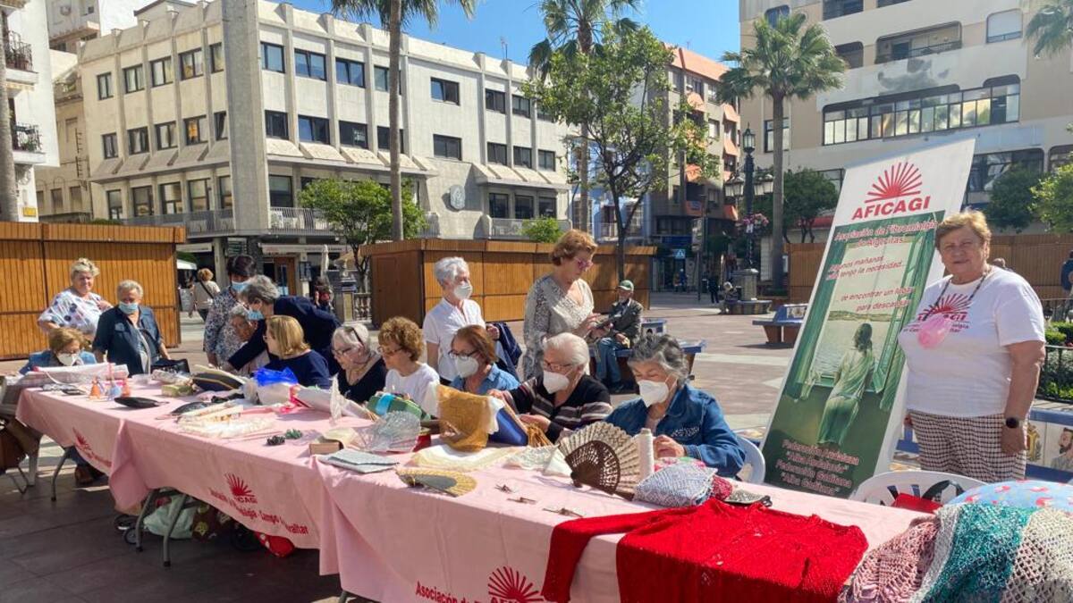 Día Mundial de la Fibromialgia- Encaje de Bolillos Algeciras
