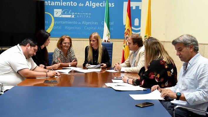 Un momento de la reunión