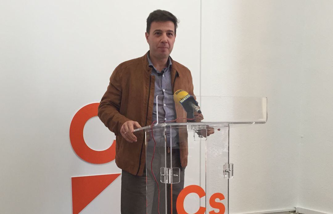 El portavoz de Ciudadanos en la Diputación de Jaén, Ildefonso Ruiz