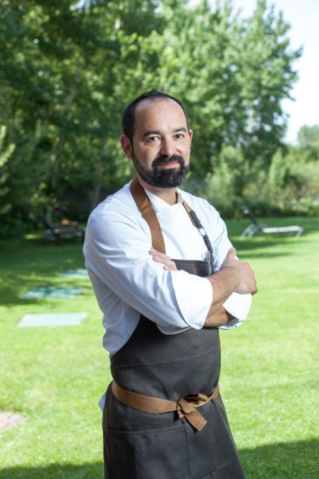 Samuel moreno, chef y responsable de cocina del Molino de Alcuneza.