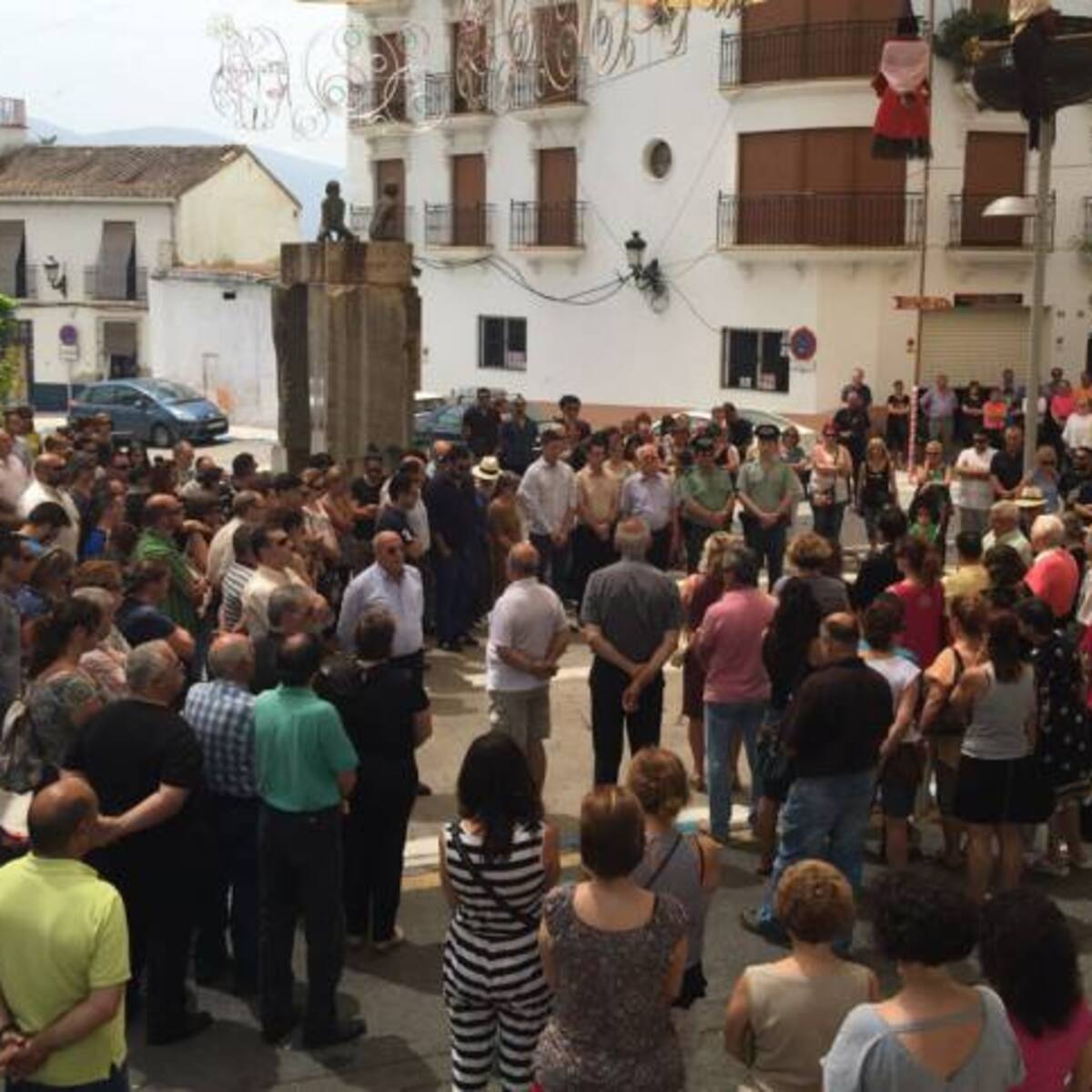 Silencio y dolor en Lanjarón
