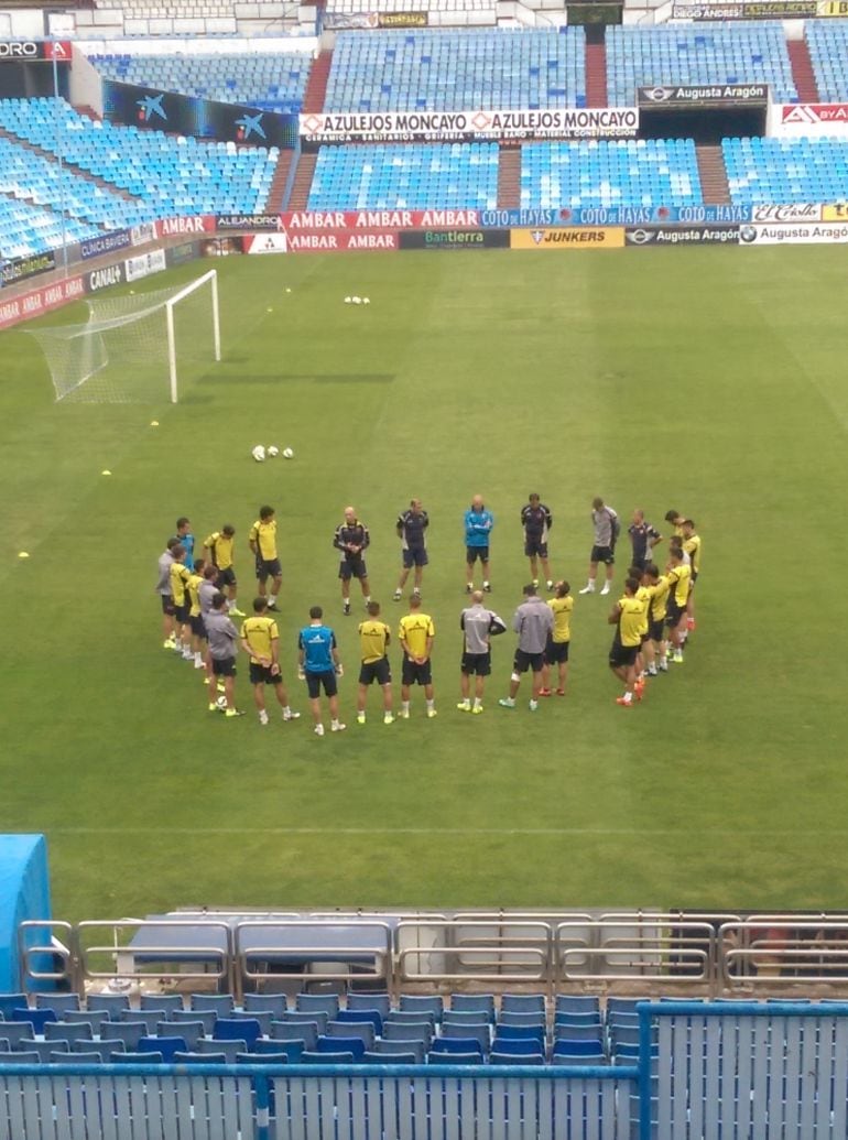 Ranko Popovic dirige el último entrenamiento antes de jugar con Girona.