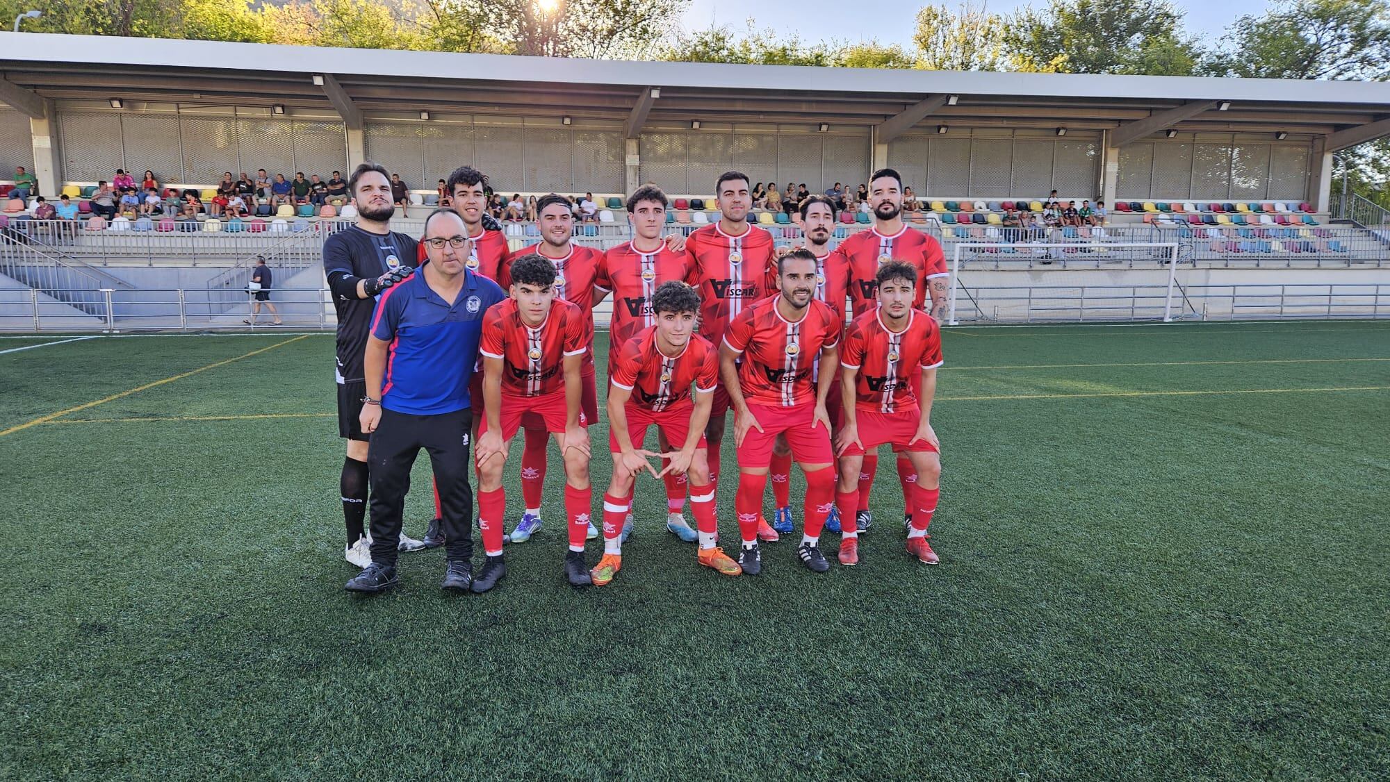 Equipo titular del Quesada C.D., frente al Jódar C.F.