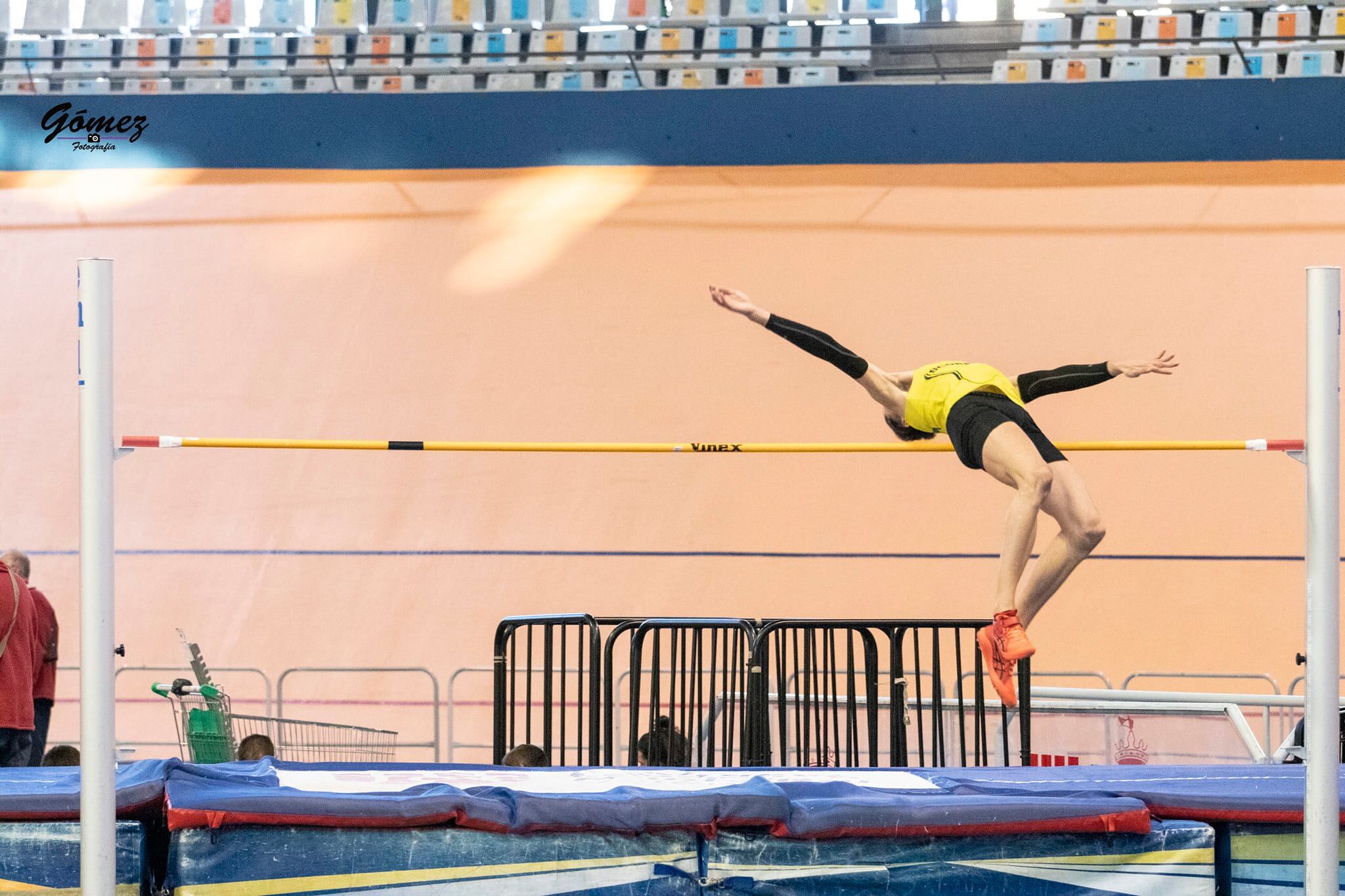 Joaquín, en pleno salto