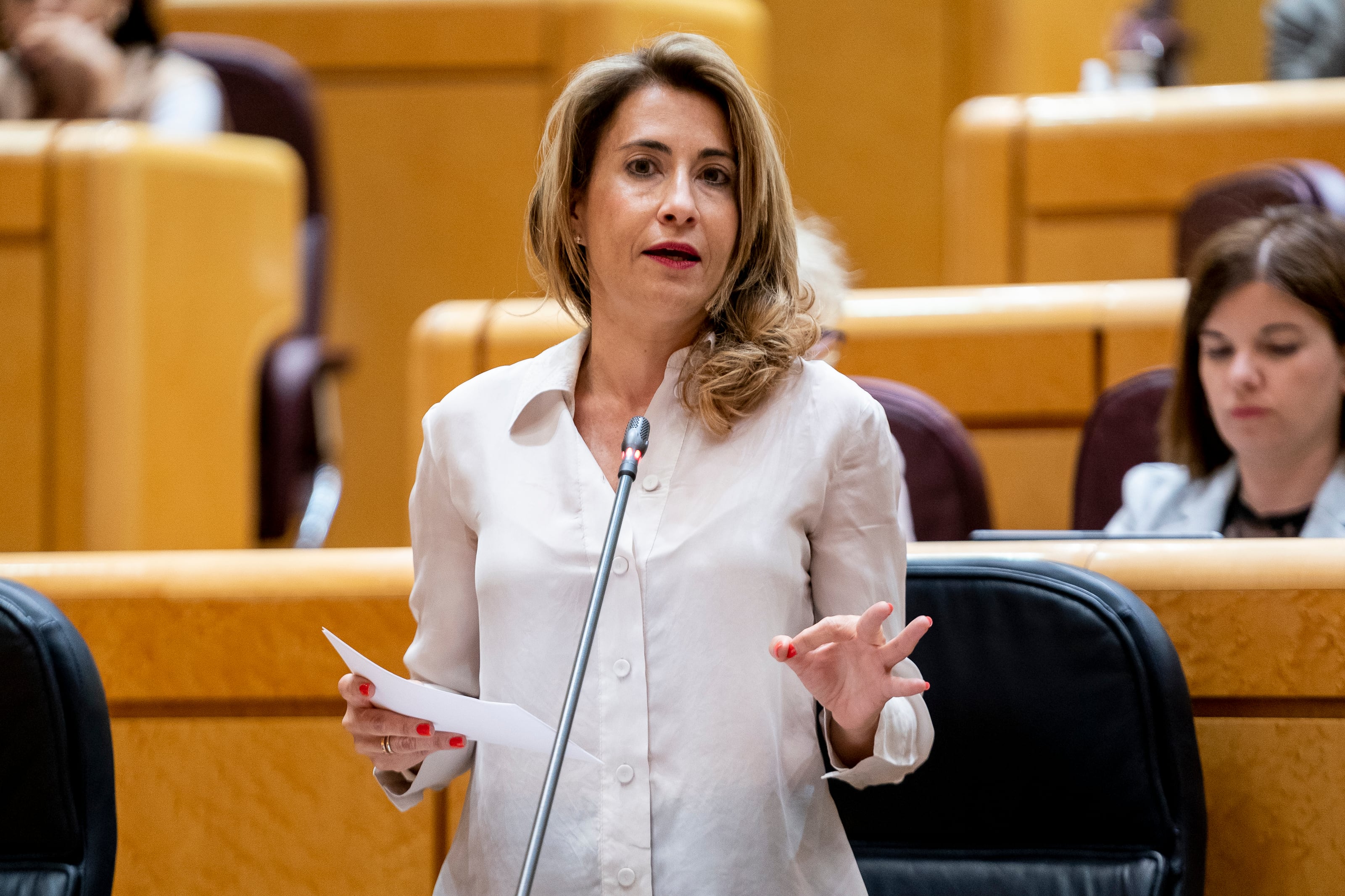 Raquel Sánchez, ministra de Transportes (archivo)