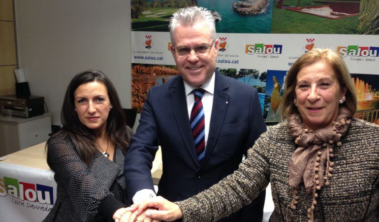 Núria Buira, Pere Granados, i Martina Fourrier