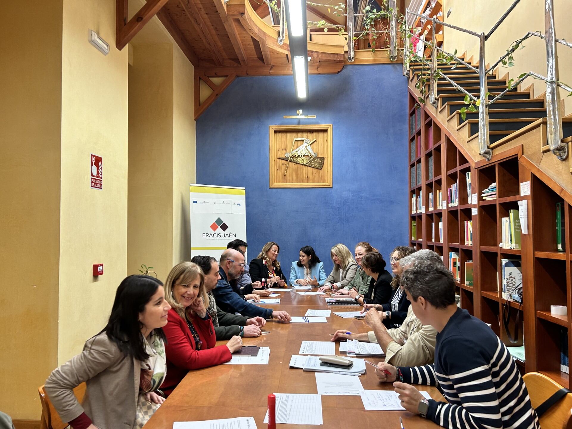 Primera reunión del programa Eracis+ (2024-2028) en el Patronato Municipal de Asuntos Sociales de Jaén.