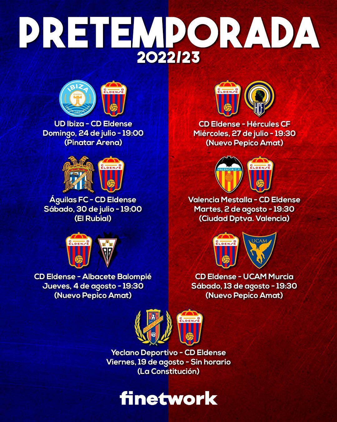 El Eldense ya tiene calendario de pretemporada
