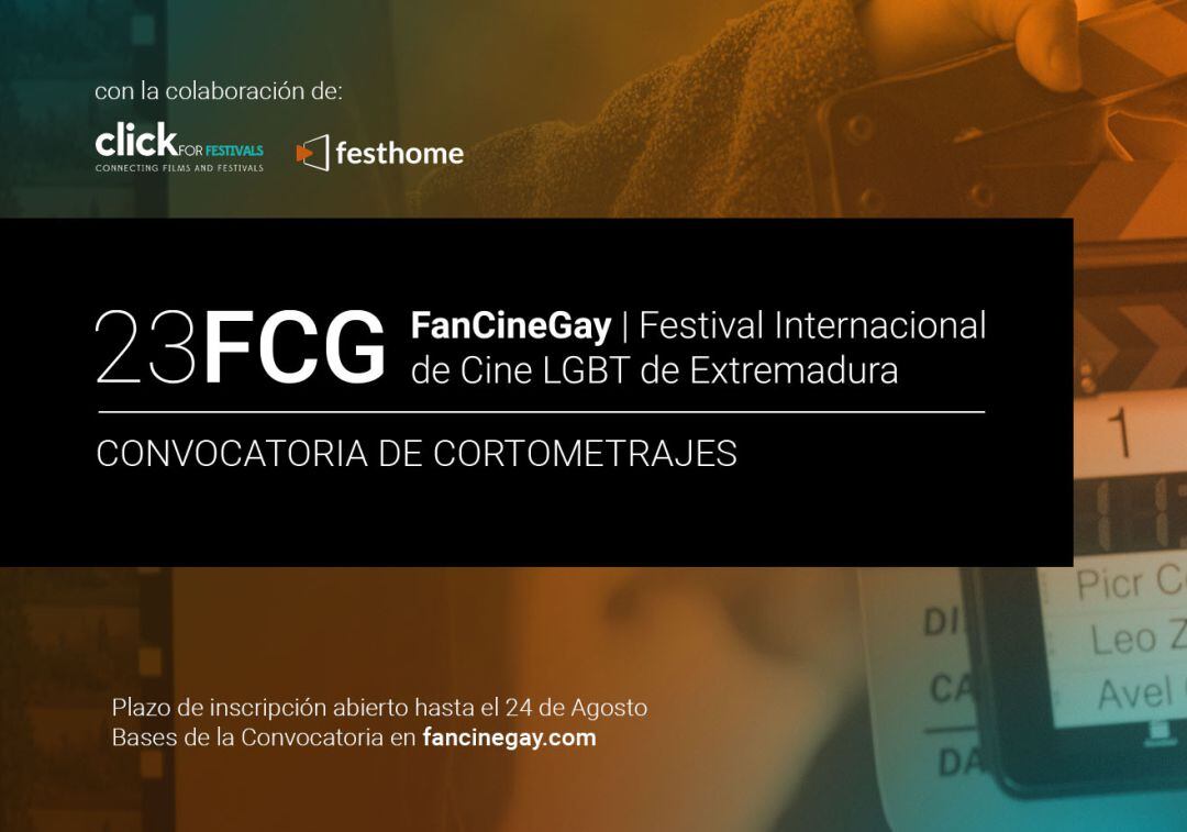 Abierta la convocatoria para el FanCinGay 2020