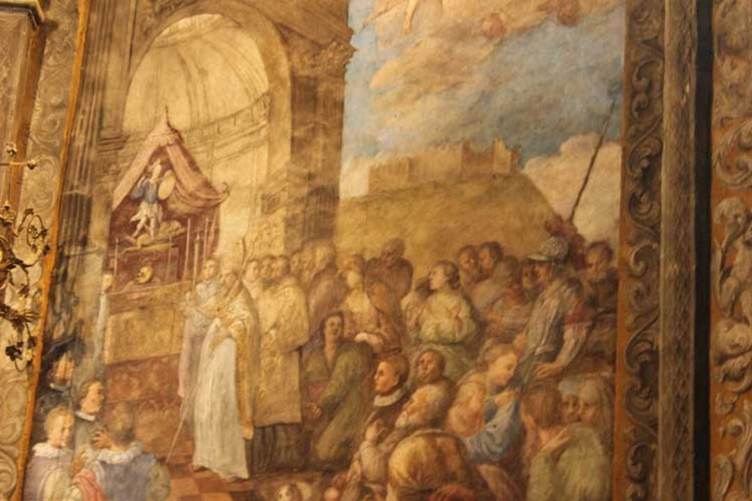 Frescos de la ermita de San Saturio