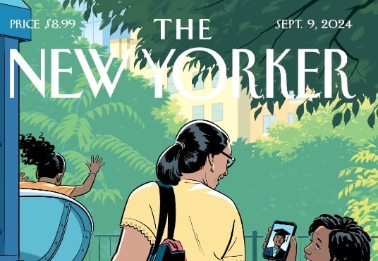 La portada del mes de septiembre de &#039;The New Yorker&#039;.