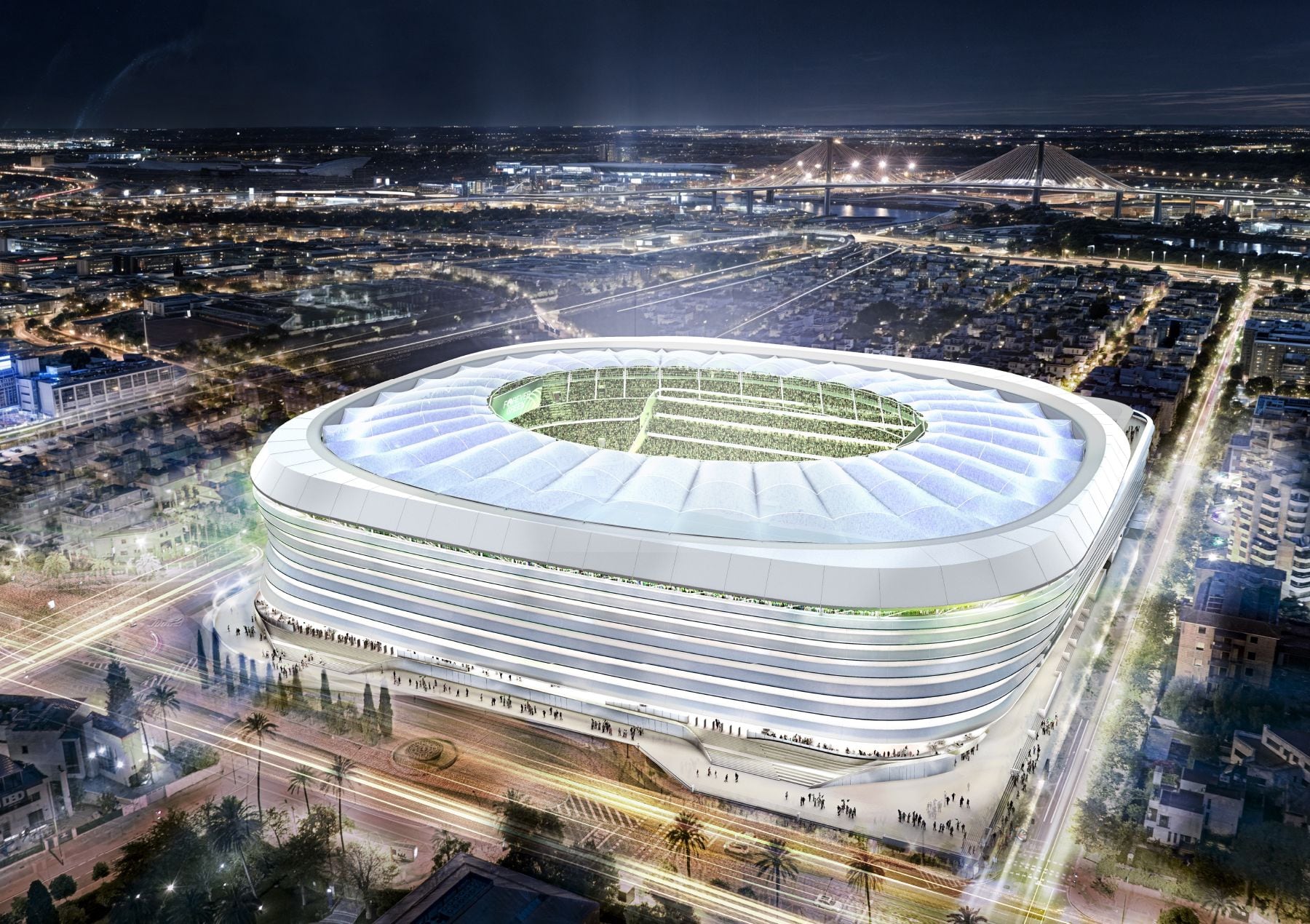 Proyecto del nuevo estadio del Real Betis