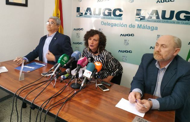 Rueda de prensa de la AUGC y la familia de Lucia Garrido