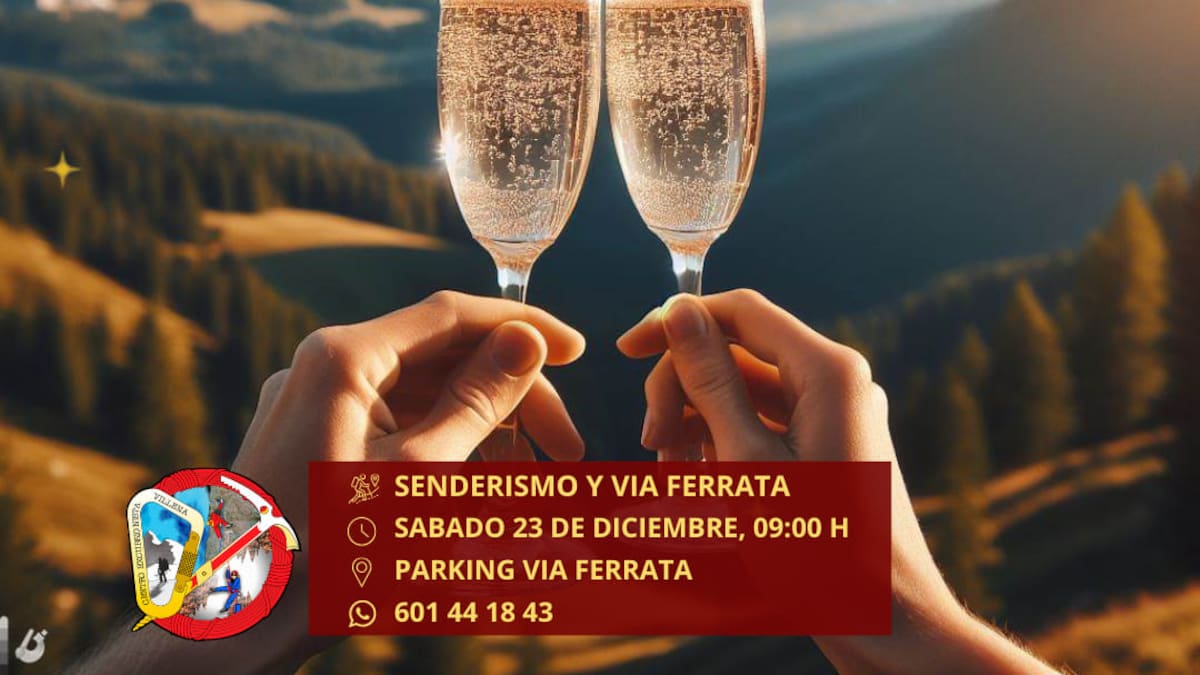 El Centro Excursionista Villena brindará por la Navidad en la montaña