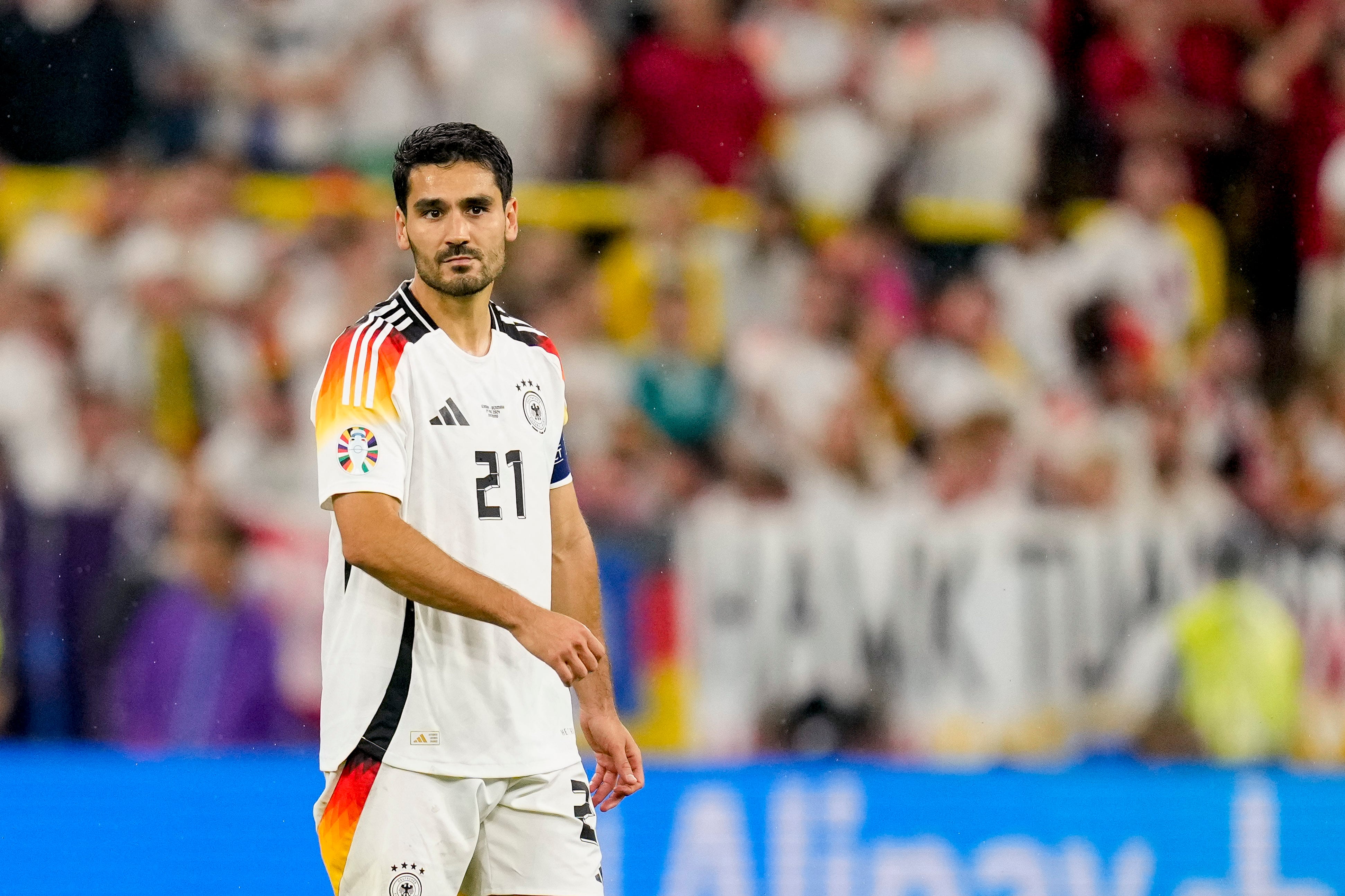 Ilkay Gündogan durante el partido de octavos de final de la UEFA EURO 2024 entre Alemania y Dinamarca