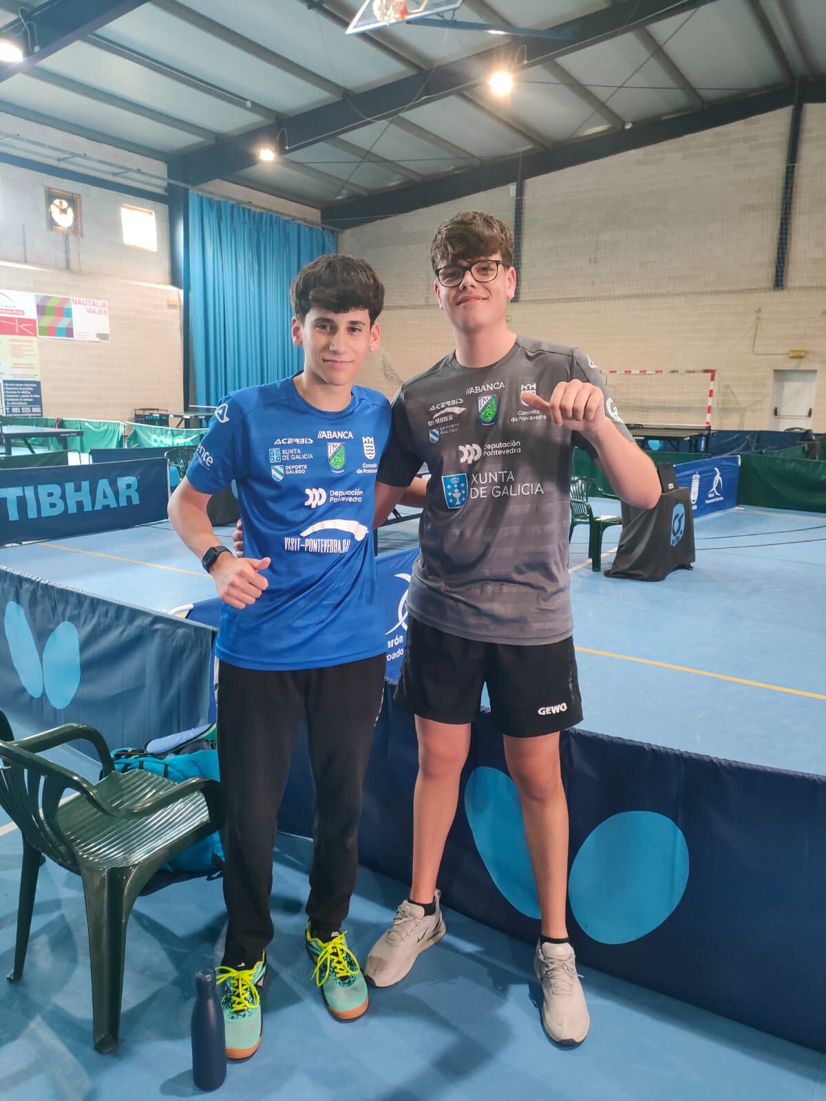 Xabier Fernández y Brais Díaz