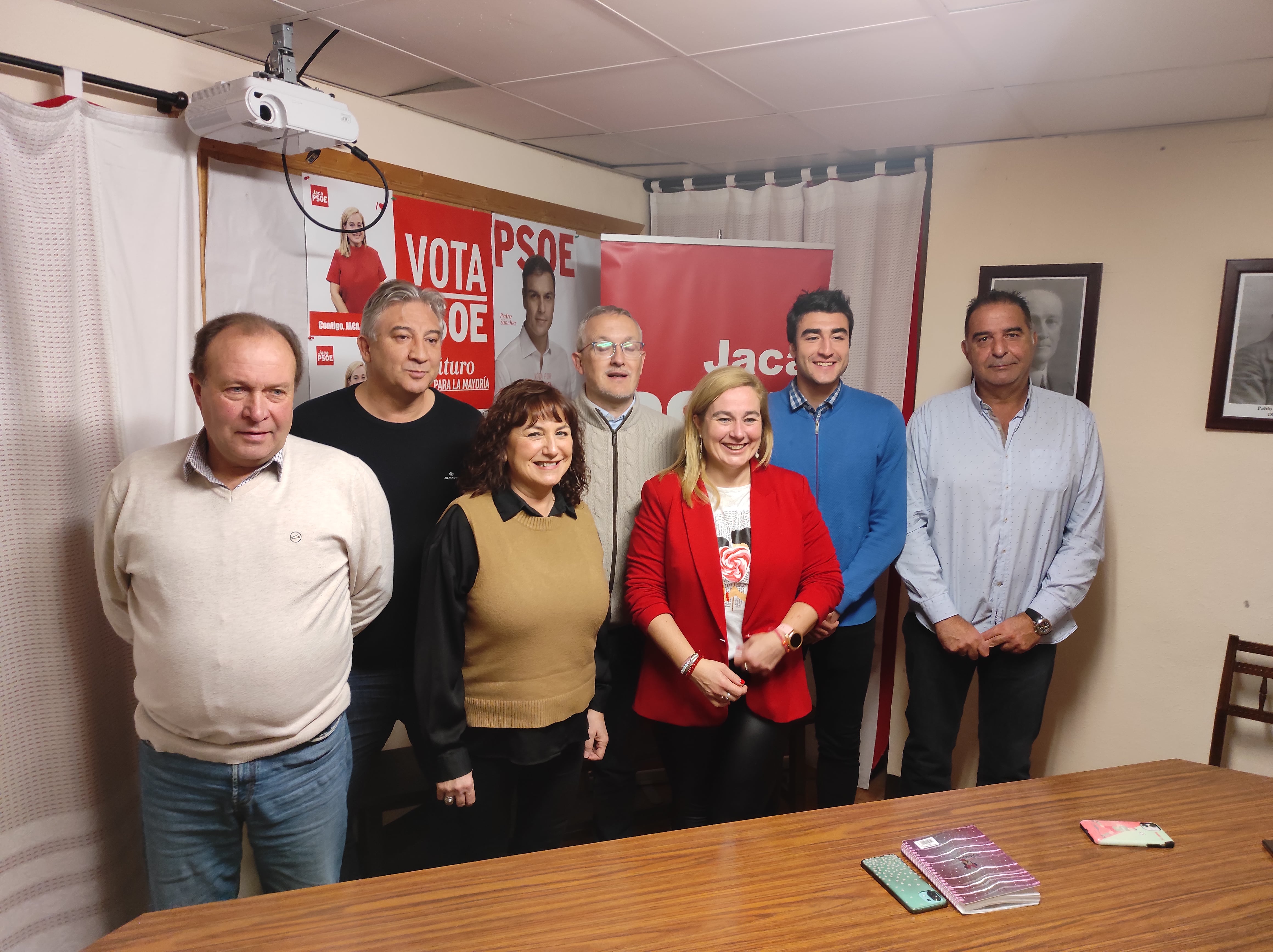 Concejales del PSOE en Jaca