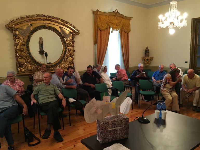 Encuentro de los misioneros palentinos en el Obispado