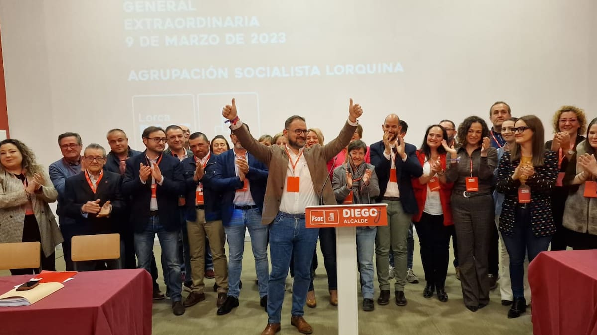 El PSOE de Lorca presenta su lista electoral con pocos cambios y dos nuevas incorporaciones
