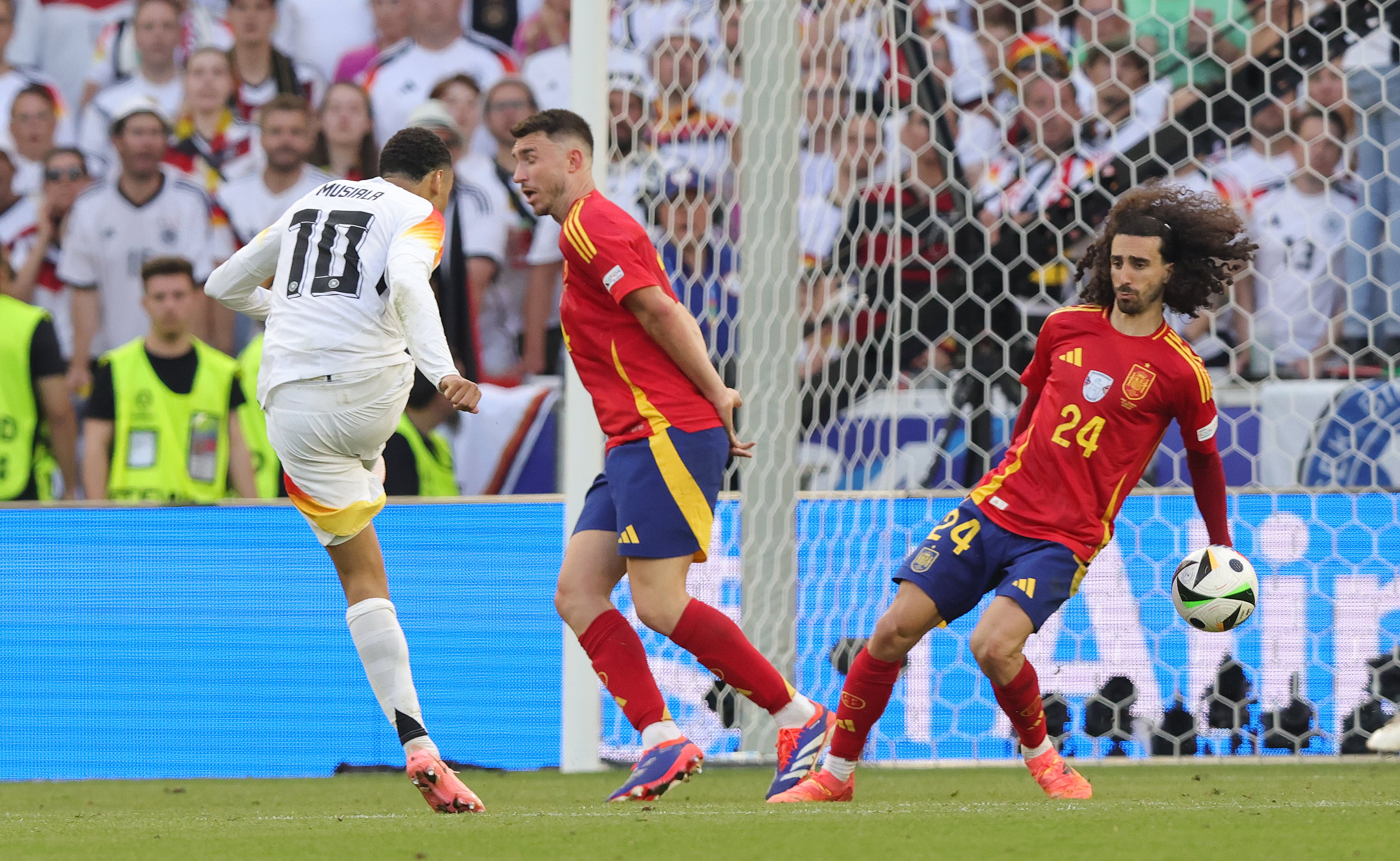 Jugada polémica en el España vs Alemania de la Eurocopa 2024