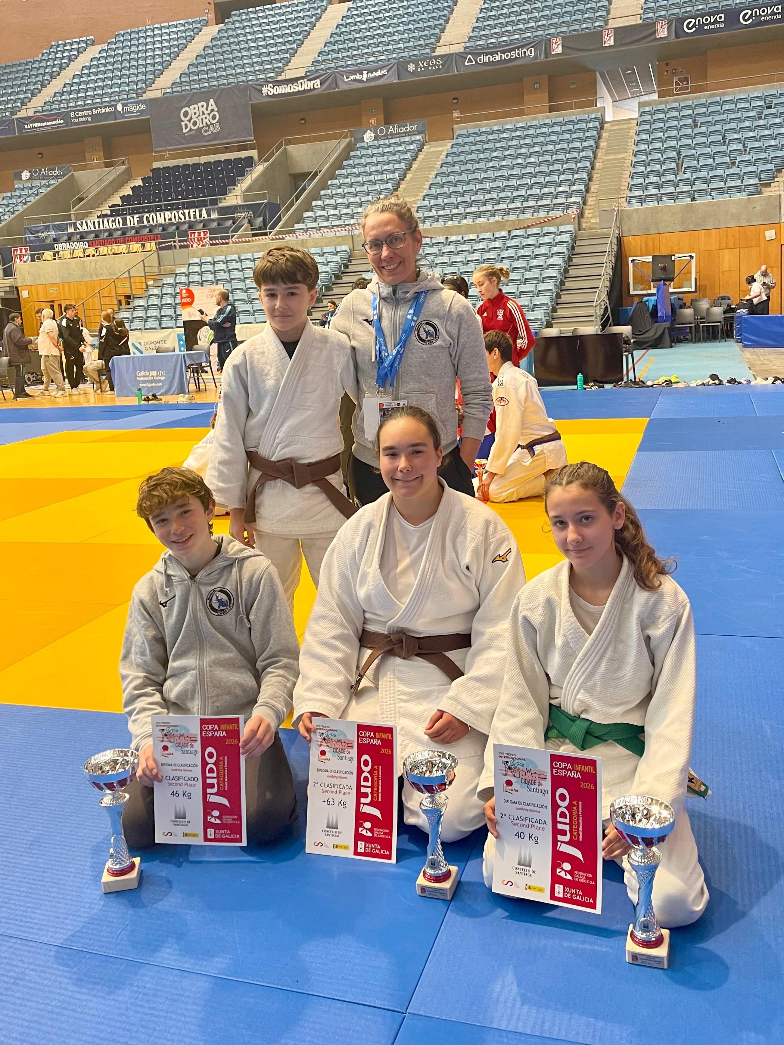 Judocas Altoaragoneses en Galicia