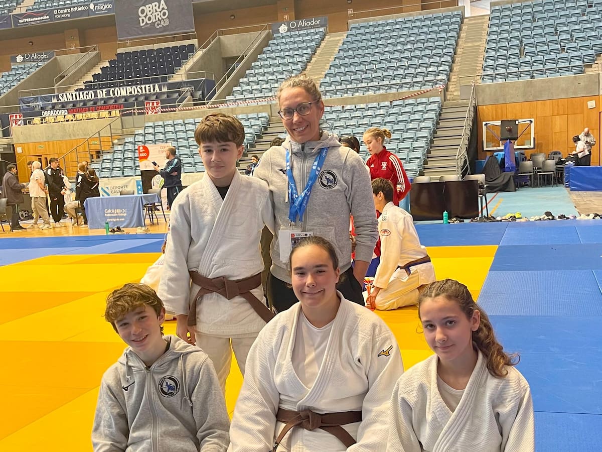 Los clubes de judo de Binéfar y Sobrarbe logran tres medallas en la Copa de España A Infantil