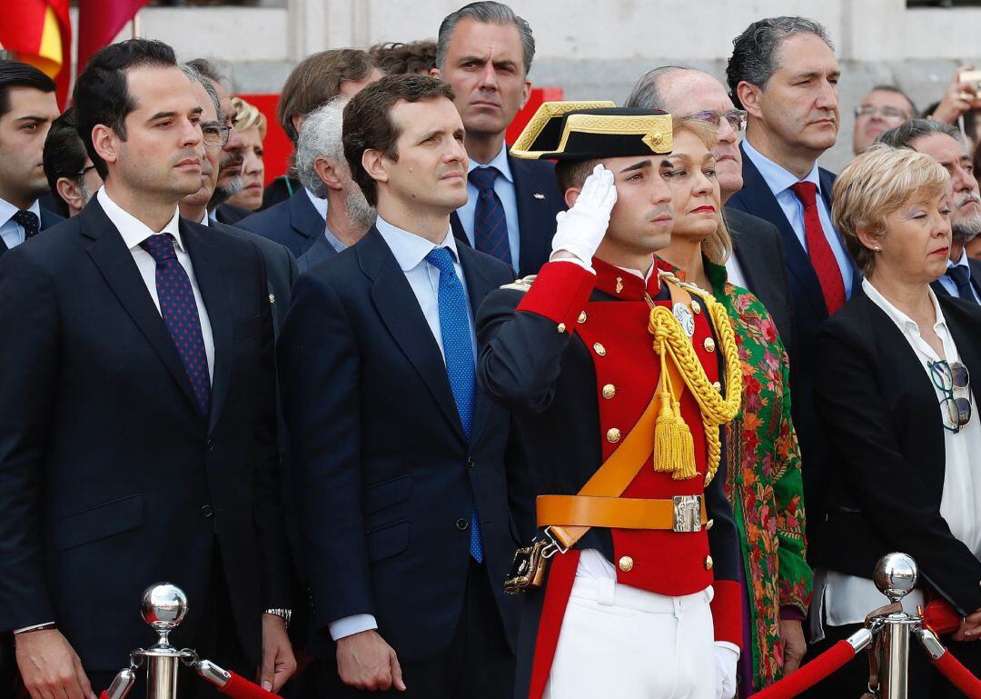 El presidente del PP, Pablo Casado.