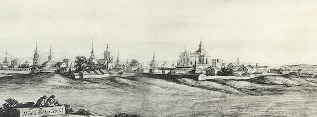 Alcalá de henares, en 1568, Pier María Baldi, Florencia.
Cronista de Cosme III de Médicis en su viaje a España.