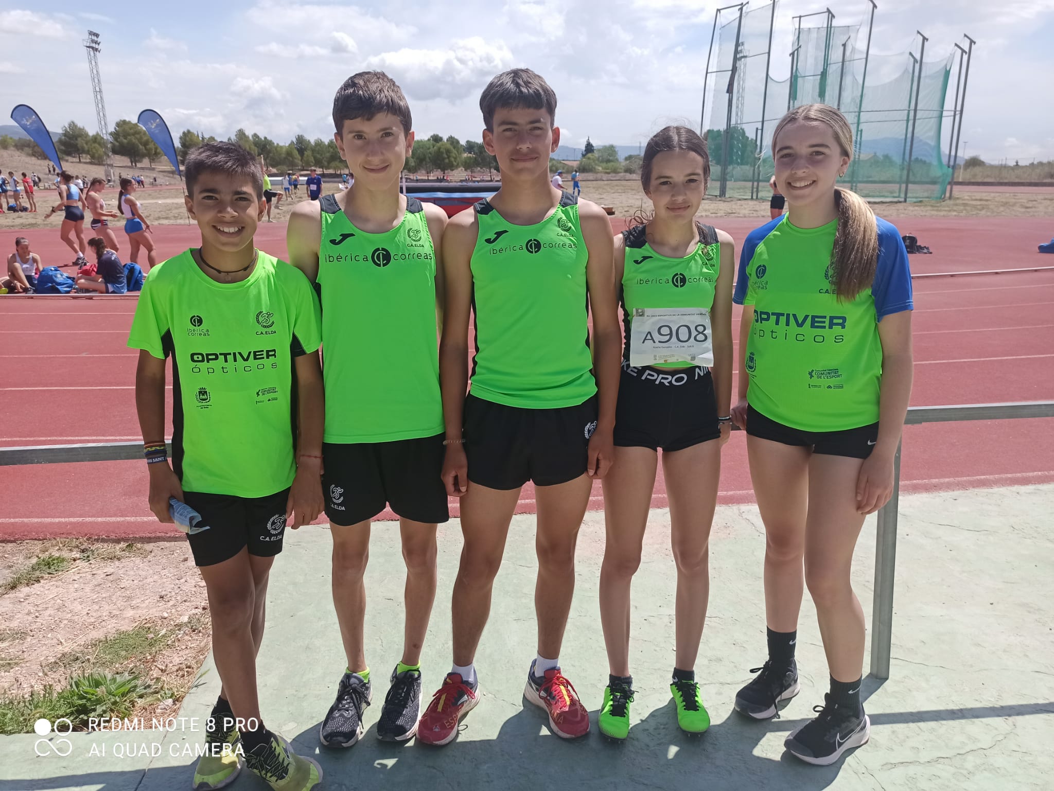 Cadetes del Club Atletismo Elda