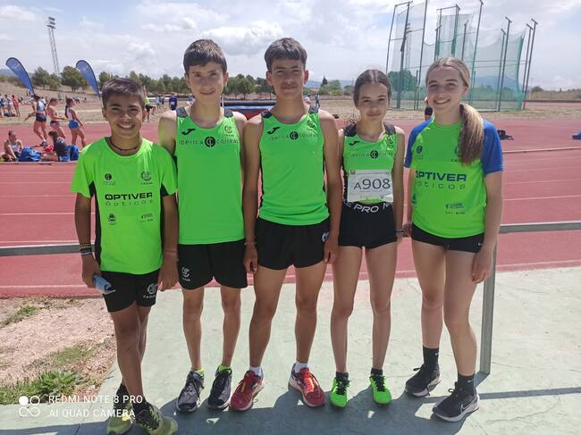 Cadetes del Club Atletismo Elda